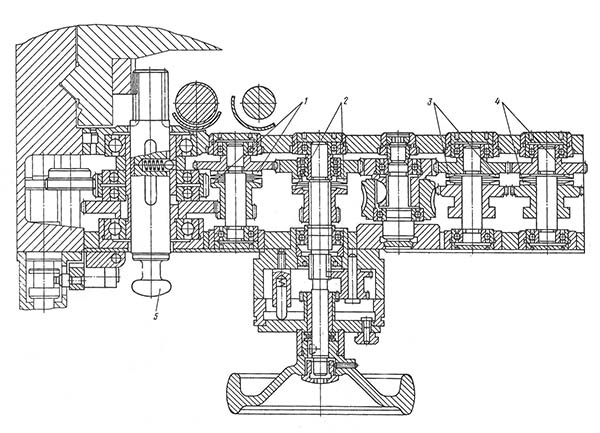 Креслення коробки подач 16Б16П.070